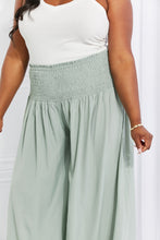 Load image into Gallery viewer, HEYSON Full Size Beautiful You Smocked Palazzo Pants
