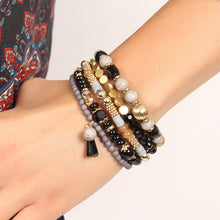 Load image into Gallery viewer, Multibeads Stretch Bracelet
