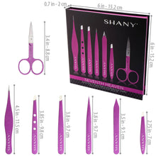 Load image into Gallery viewer, Seventh Heaven Professional Manicure/Pedicure Tweezer Set

