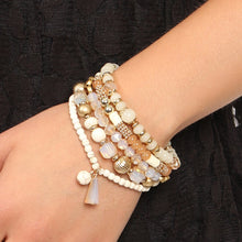 Load image into Gallery viewer, Multibeads Stretch Bracelet

