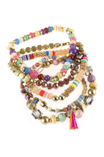 Load image into Gallery viewer, Multibeads Stretch Bracelet
