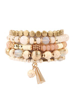 Load image into Gallery viewer, Multibeads Stretch Bracelet

