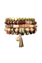 Load image into Gallery viewer, Multibeads Stretch Bracelet
