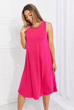 Load image into Gallery viewer, Zenana Full Size Still In Love Sleeveless Midi Dress

