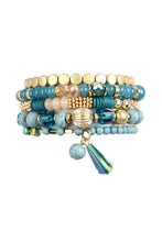 Load image into Gallery viewer, Multibeads Stretch Bracelet
