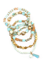 Load image into Gallery viewer, Multibeads Stretch Bracelet
