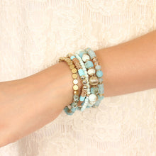 Load image into Gallery viewer, Multibeads Stretch Bracelet
