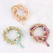 Load image into Gallery viewer, Multibeads Stretch Bracelet
