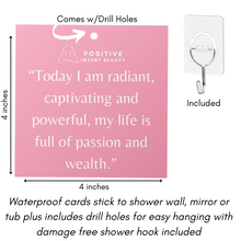 Load image into Gallery viewer, Self Care Shower Affirmation Cards [Waterproof]-3

