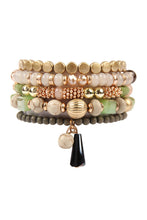 Load image into Gallery viewer, Multibeads Stretch Bracelet
