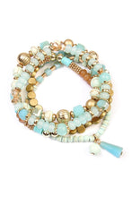 Load image into Gallery viewer, Multibeads Stretch Bracelet
