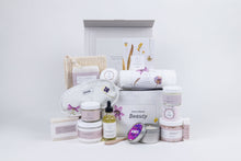 Load image into Gallery viewer, A Special Day Gift, Birthday Gift Basket, Lavender Natural Bath &amp; Body
