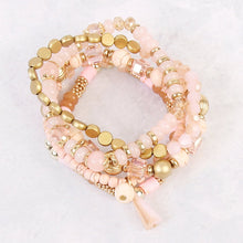 Load image into Gallery viewer, Multibeads Stretch Bracelet
