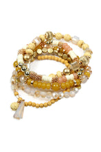 Load image into Gallery viewer, Multibeads Stretch Bracelet
