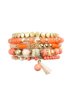 Load image into Gallery viewer, Multibeads Stretch Bracelet
