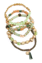 Load image into Gallery viewer, Multibeads Stretch Bracelet
