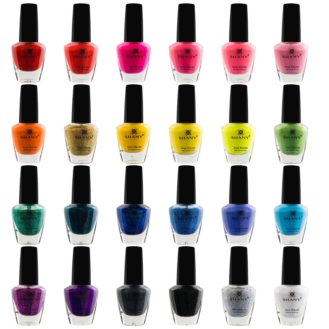 SHANY Cosmopolitan Nail Polish set - Pack of 24 Colors - Premium Quality & Quick Dry - SHOP  - NAIL POLISH - ITEM# SH-SHNN020-01