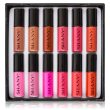 Load image into Gallery viewer, SHANY All That She Wants - Set of 12 Matte, Pearl, and Shimmer Mini Lipgloss Set - SHOP  - LIP SETS - ITEM# SH-LPGL-SET2
