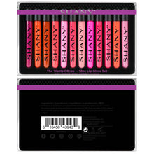 Load image into Gallery viewer, The Wanted Ones - 12 Piece Lip Gloss Set with Aloe Vera and Vitamin E
