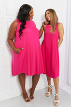 Load image into Gallery viewer, Zenana Full Size Still In Love Sleeveless Midi Dress
