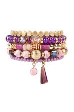 Load image into Gallery viewer, Multibeads Stretch Bracelet
