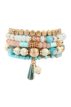 Load image into Gallery viewer, Multibeads Stretch Bracelet
