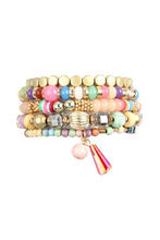 Load image into Gallery viewer, Multibeads Stretch Bracelet

