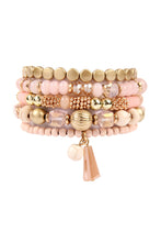 Load image into Gallery viewer, Multibeads Stretch Bracelet
