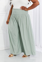 Load image into Gallery viewer, HEYSON Full Size Beautiful You Smocked Palazzo Pants
