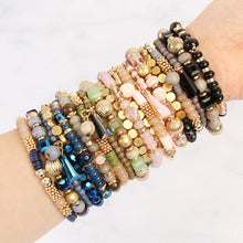 Load image into Gallery viewer, Multibeads Stretch Bracelet
