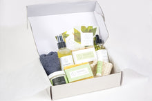 Load image into Gallery viewer, Men Natural skincare set, Men Grooming kit, Eucalyptus bath and body
