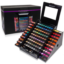 Load image into Gallery viewer, SHANY Elevated Essentials Makeup Set - All-in-One Makeup Kit with 72 Eyeshadows, 28 Lip Colors, 18 Gel Eyeliners, 10 Blushes, 1 Eye Primer, and 1 Cream Concealer - SHOP  - MAKEUP SETS - ITEM# SH-190
