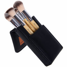 Load image into Gallery viewer, I love Bamboo - 7pc Petite Pro Bamboo brush set with Carrying Case
