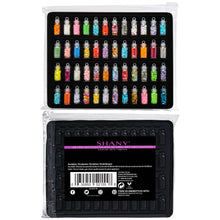 Load image into Gallery viewer, 3D Nail Art Decoration Mini Bottles - 48 Glass Bottles With Free Nail Art Tweezer
