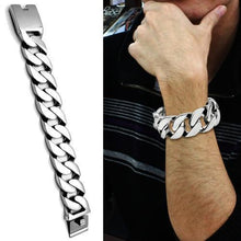 Load image into Gallery viewer, TK338 - High polished (no plating) Stainless Steel Bracelet with No Stone

