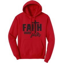 Load image into Gallery viewer, Uniquely You Graphic Hoodie Sweatshirt, Faith Over Fear Hooded Shirt

