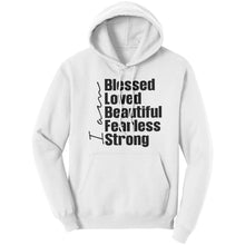 Load image into Gallery viewer, Uniquely You Graphic Hoodie Sweatshirt, I am Blessed Hooded Shirt
