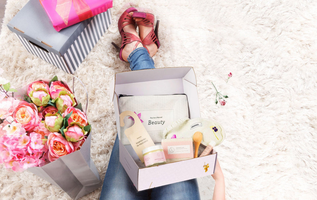One year of self-care SUBSCRIPTION BOXES for WOMEN - Will be  shipped every 3 months